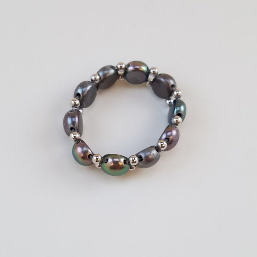 🔷✨ Single-Color Pearl Rings ✨🔷 - Picture 5 of 6